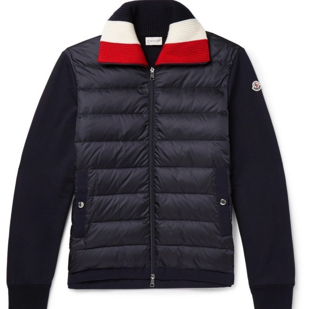 Moncler Navy and Red Jacket